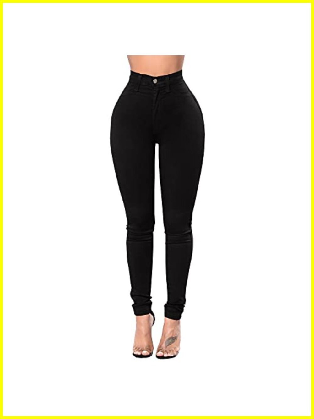 Women High Waisted Butt Lift Skinny Stretch Jeans